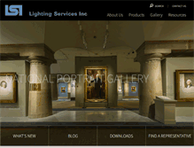 Tablet Screenshot of lightingservicesinc.com